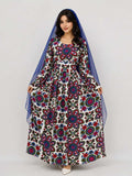 Afghan Heritage Bloom Dress