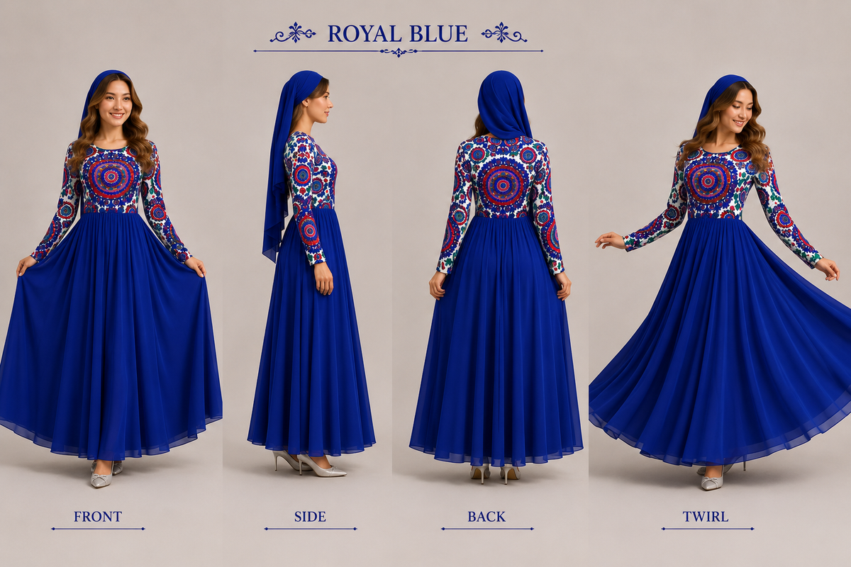 Amara Heritage Maxi Dress