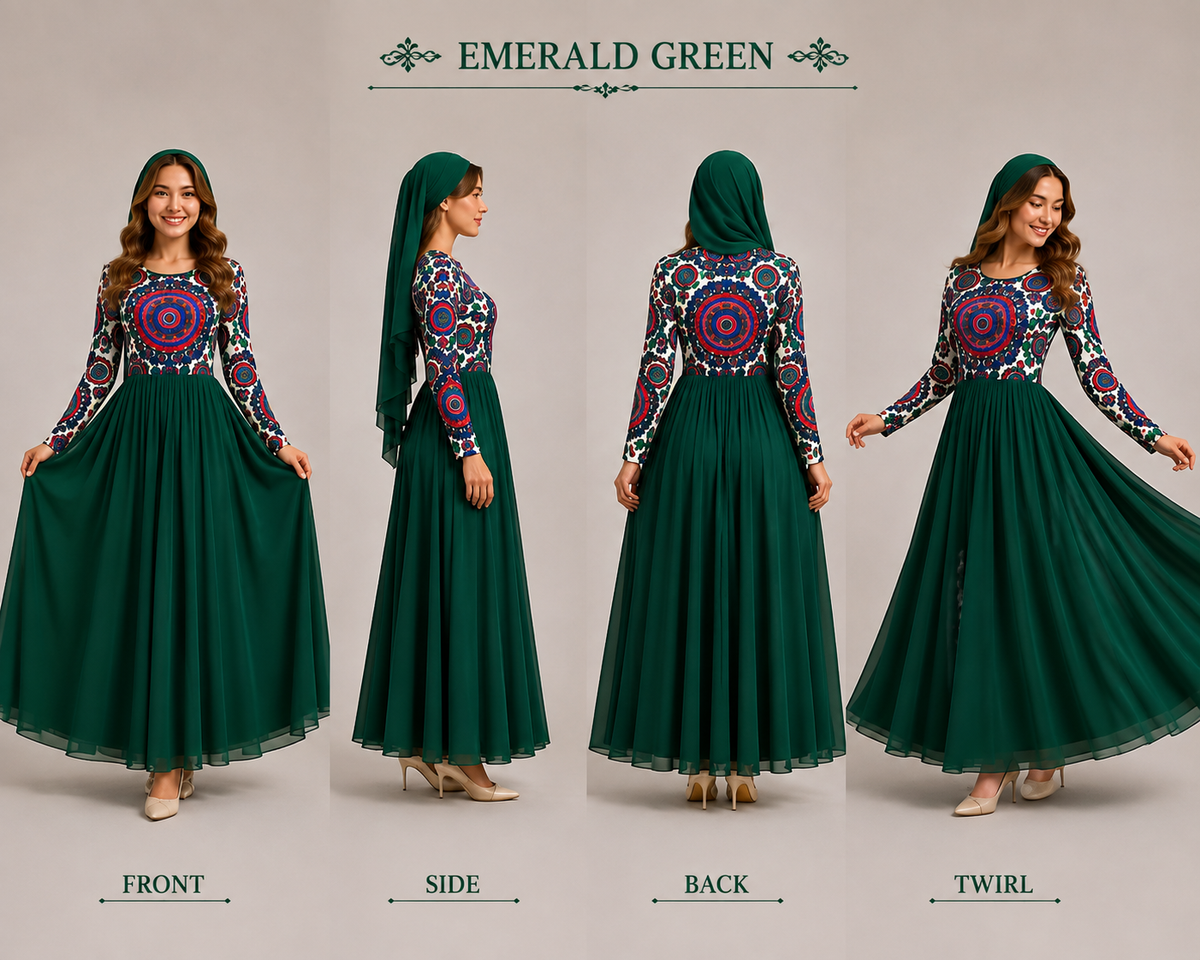 Amara Heritage Maxi Dress