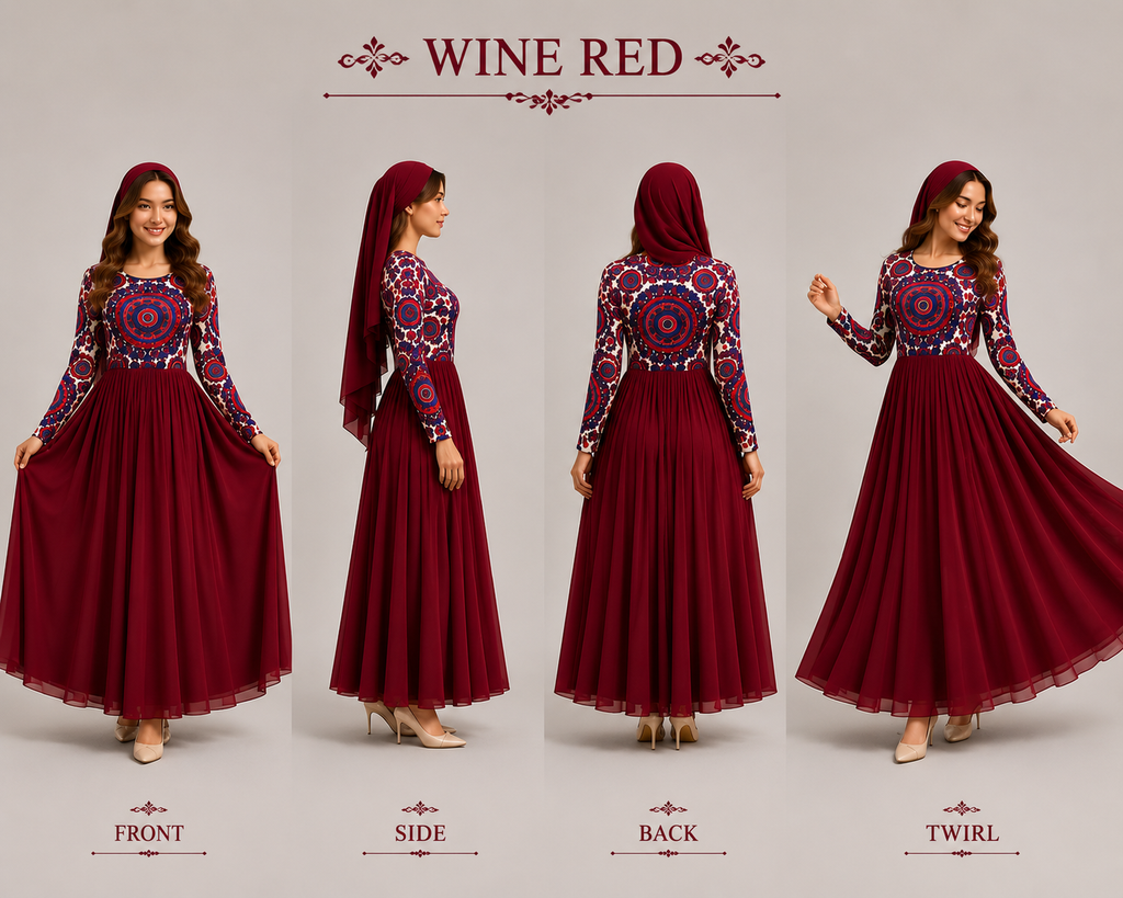 Amara Heritage Maxi Dress