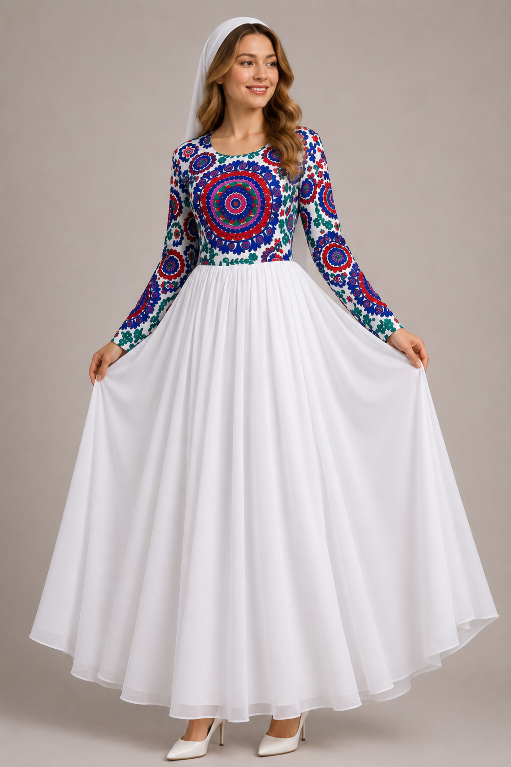 Amara Heritage Maxi Dress